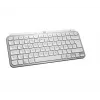LOGITECH Minimālistiska Bezvadu Apgaismota Tastatūra - MX KEYS MINI - Gaiši Pelēka - Qwertz Deutsch