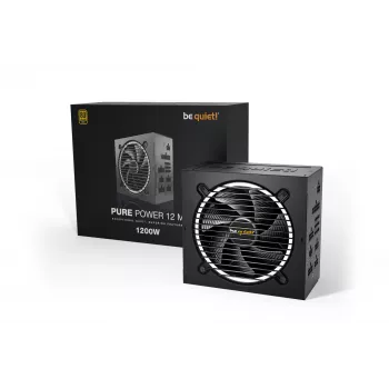 be quiet! PURE POWER 12 M | 1200W barošanas bloks 20+4 pin ATX ATX Melns