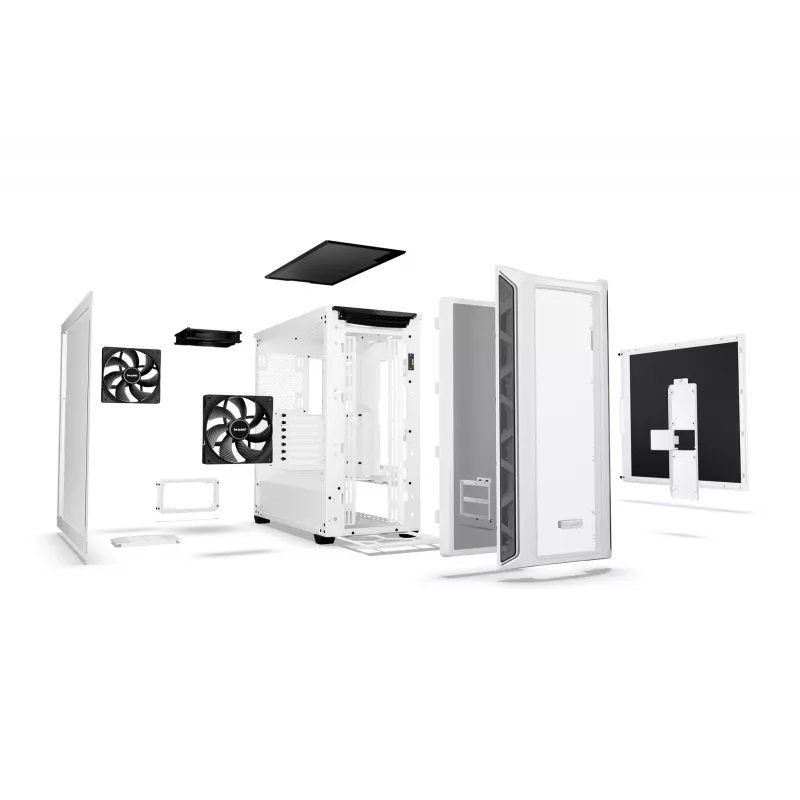 PC korpuss be quiet! Shadow Base 800 DX balta Midi Tower
