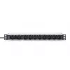 DIGITUS 1U alumīnija PDU montējams plauktā 8x C13 2xC19 16A 230VAC 50/60Hz IEC C20 spraudnis