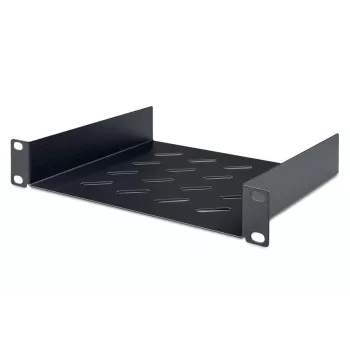 DIGITUS Plaukts 1U 10in 44x254x200mm RAL 7035 Melns