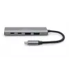 DIGITUS USB-C 4 pieslēgvietu HUB 2x USB-A + 2x USB-C Gen2