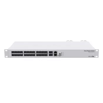MIKROTIK Crs326-24s+2q+rm Tīkla komutators Pārvaldāms L3 Fast Ethernet (10/100) 1u Balts