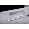 CHERRY KW 9100 plāns FOR MAC tastatūra Universāla USB + Bluetooth QWERTZ Vācu Sudraba