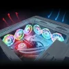 THERMALTAKE datora dzesēšanas ventilators - SWAFAN EX14 ARGB Sync TT Premium Edition - 14cm - melns - 3 gab. iepakojumā