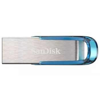 WESTERN DIGITAL SanDisk Ultra Flair - 64GB USB zibatmiņa - USB 3.0 - Zila