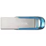 WESTERN DIGITAL SanDisk Ultra Flair - 64GB USB zibatmiņa - USB 3.0 - Zila