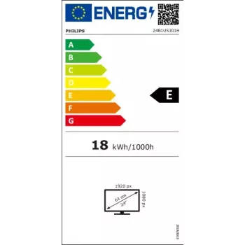 Philips 5000 sērijas 24B1U5301H/00 datora monitors 60,5 cm (23,8 collas) 1920 x 1080 pikseļi Full HD LCD Melns