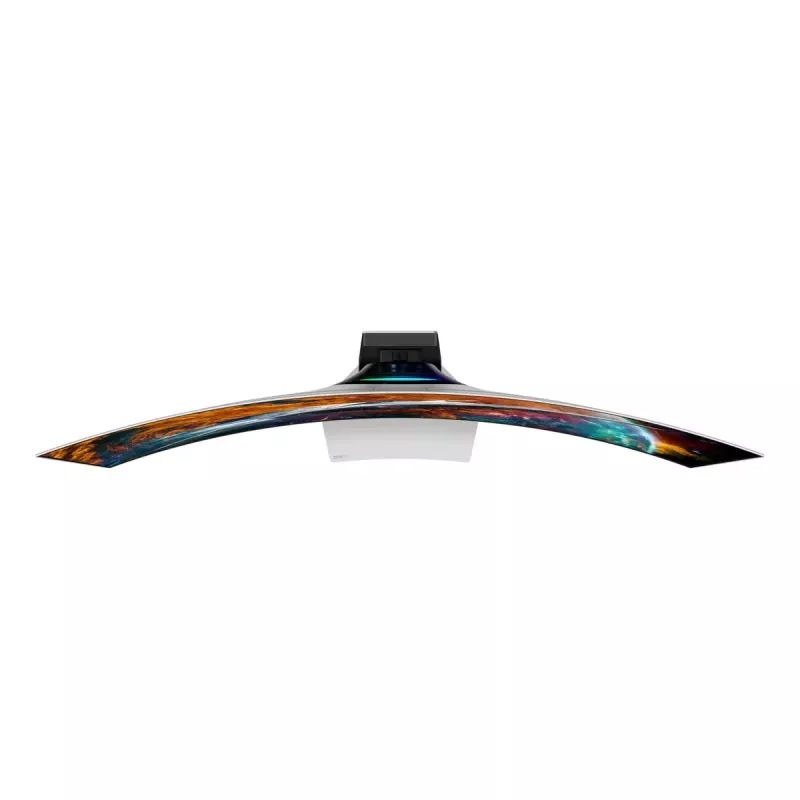 Samsung G95SC datora monitors 124,5 cm (49 colli) 5120 x 1440 pikseļi Dual QHD OLED Sudrabs