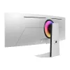Samsung G95SC datora monitors 124,5 cm (49 colli) 5120 x 1440 pikseļi Dual QHD OLED Sudrabs