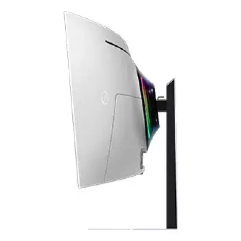 Samsung G95SC datora monitors 124,5 cm (49 colli) 5120 x 1440 pikseļi Dual QHD OLED Sudrabs