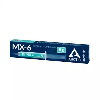 ARCTIC MX-6 ULTIMATE veiktspējas termopasta, termiskā smērviela, pelēka, 8 g, 1 gab., 27 mm, 121 mm