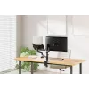 Neomounts DS20-425BL2 Monitora svira ar klēpjdatora turētāju 17-27 collas - vieta taupoša