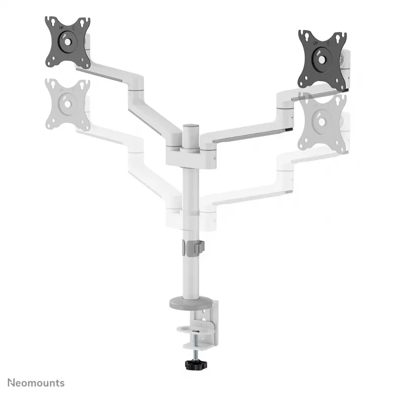 Neomounts DS60-425WH2 monitora svira 17-27 collas - vietu taupoša