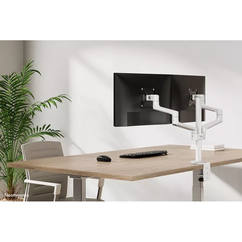Neomounts DS60-425WH2 monitora svira 17-27 collas - vietu taupoša