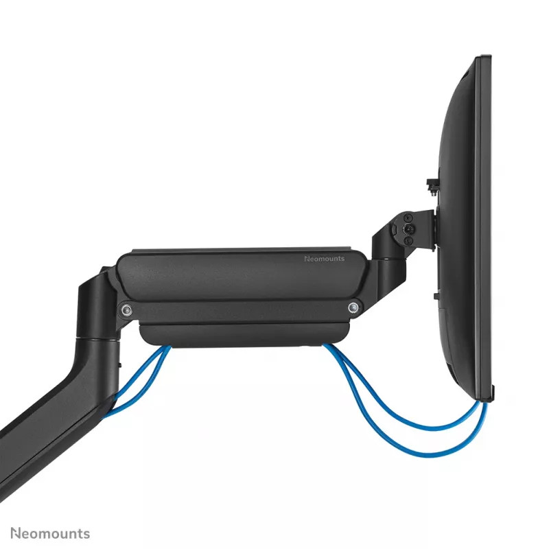 Neomounts DS70PLUS-450BL1 monitora plecs 17-49 collas - gāzes atspere - augšējā stiprinājums - 180° pietura