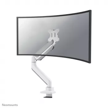 Neomounts DS70PLUS-450WH1 Monitora statīvs 17-49 collas - gāzes atspere - galda stiprinājums - 180° apturēšanas mehānisms