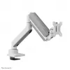 Neomounts DS70PLUS-450WH1 Monitora statīvs 17-49 collas - gāzes atspere - galda stiprinājums - 180° apturēšanas mehānisms