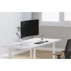 Neomounts DS70PLUS-450WH1 Monitora statīvs 17-49 collas - gāzes atspere - galda stiprinājums - 180° apturēšanas mehānisms