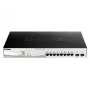 D-Link DGS-1210-10MP Pārvaldāms L2 Gigabitu Ethernet (10/100/1000) Power over Ethernet (PoE) Melns, Pelēks