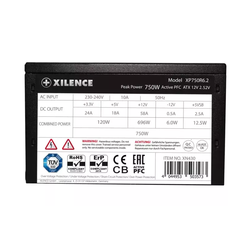 Barošanas bloks Xilence XN430 750 W