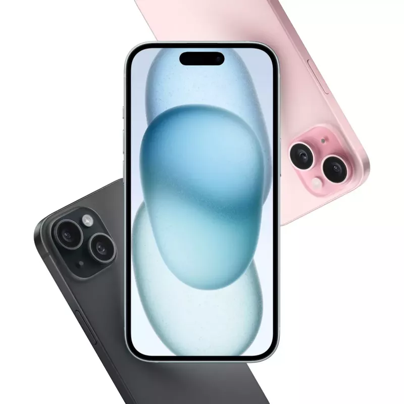 Viedtālrunis Apple iPhone 15 128GB Melns Dual SIM A16 48MP