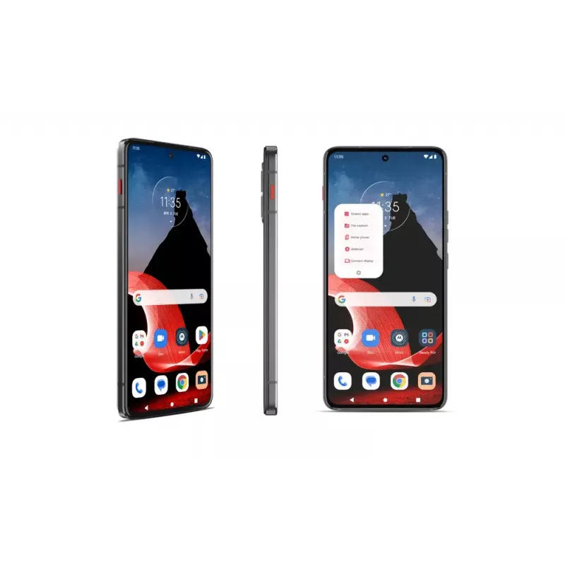 Motorola ThinkPhone 16.6 cm (6.55 collu) Dual SIM Android 13 5G USB Type-C 8 GB 256 GB 5000 mAh Melns