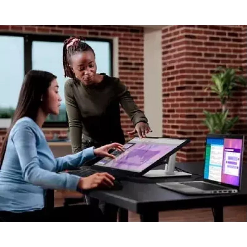 DELL P Series P2424HT datora monitors 60,5 cm (23,8 colli) 1920 x 1080 pikseļi Full HD LCD skārienekrāns Melns, Sudrabs