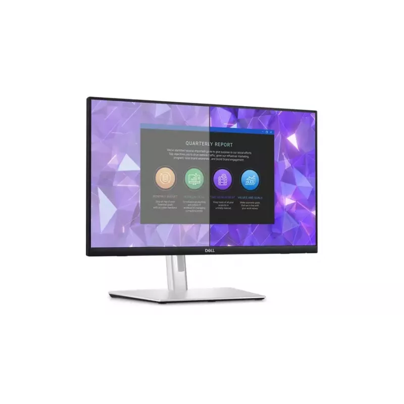 DELL P Series P2424HT datora monitors 60,5 cm (23,8 colli) 1920 x 1080 pikseļi Full HD LCD skārienekrāns Melns, Sudrabs