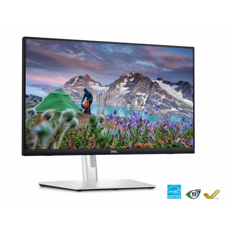 DELL P Series P2424HT datora monitors 60,5 cm (23,8 colli) 1920 x 1080 pikseļi Full HD LCD skārienekrāns Melns, Sudrabs