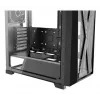 PC Midi Tower korpuss XILENCE XG151 — melns, atbalsta ATX/Micro-ATX/Mini-ITX, apakšējais barošanas bloks, 2x 3,5 collu + 4x 2,5 collu nodalījumi