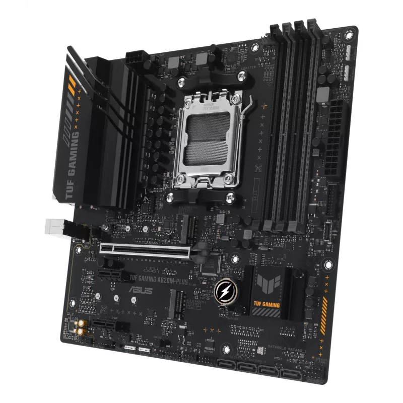 Mātesplate ASUS TUF GAMING A620M-PLUS AMD A620 Ligzda AM5 micro ATX