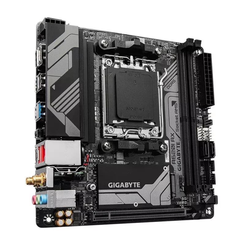 Mātesplate GIGABYTE A620I AX, AMD A620, Socket AM5, Mini-ITX