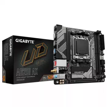 Mātesplate GIGABYTE A620I AX, AMD A620, Socket AM5, Mini-ITX