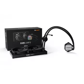 be quiet Pure Loop 2 | 280mm procesora universāls šķidruma dzesētājs 14 cm melns 1 gab.