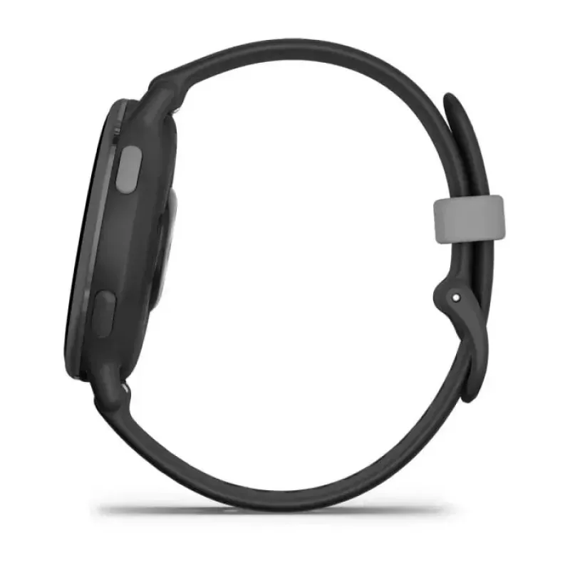 Smartwatch GARMIN Vivoactive 5 Melns — 42 mm korpuss, AMOLED 1,2 collas, GPS/GLONASS/Galileo, 5 ATM, optiskais pulsa mērītājs, SpO2, 11 dienu akumulators