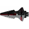 LEGO Star Wars Republic Venator Class Attack Cruiser 75367 — konstruktoru komplekts, 5374 gab., 320×1090×540 mm, 2 minifigūras, vecums 18+