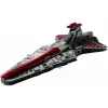 LEGO Star Wars Republic Venator Class Attack Cruiser 75367 — konstruktoru komplekts, 5374 gab., 320×1090×540 mm, 2 minifigūras, vecums 18+