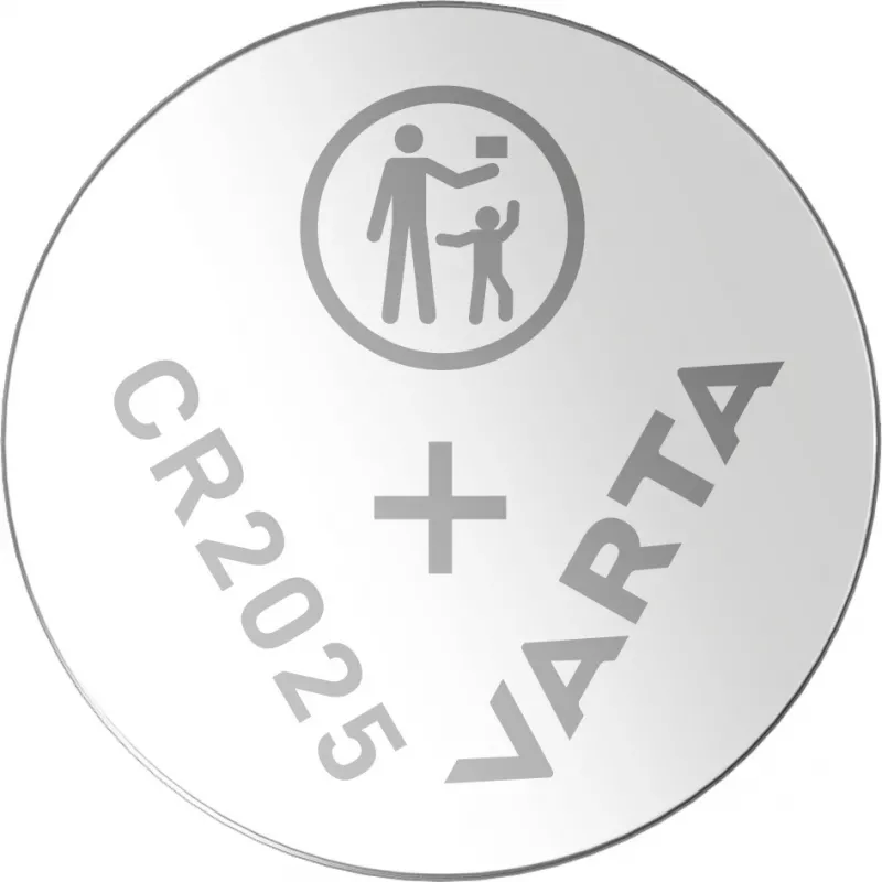 VARTA baterija litija pogas elements CR2025 3 V, 2 gab.