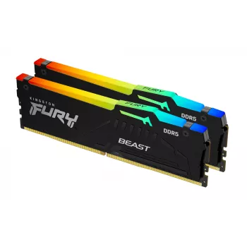 Kingston Technology FURY Beast 64GB 6000MT/s DDR5 CL36 DIMM (Komplekts no 2) RGB EXPO