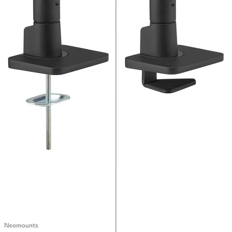 Neomounts DS70S-950BL1 Monitora kronšteins 17-49 collas - gāzes atspere - Topfix - 180°-stop