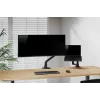 Neomounts DS70S-950BL1 Monitora kronšteins 17-49 collas - gāzes atspere - Topfix - 180°-stop