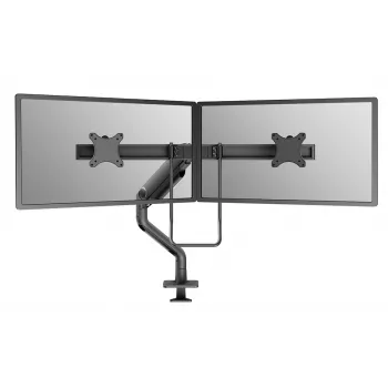 Neomounts DS75S-950BL2 monitora statīvs 17-32 collas - gāzes atspere - Topfix - 180° aptura