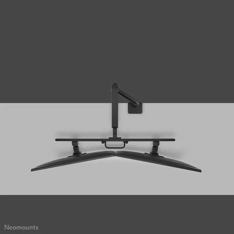 Neomounts DS75S-950BL2 monitora statīvs 17-32 collas - gāzes atspere - Topfix - 180° aptura