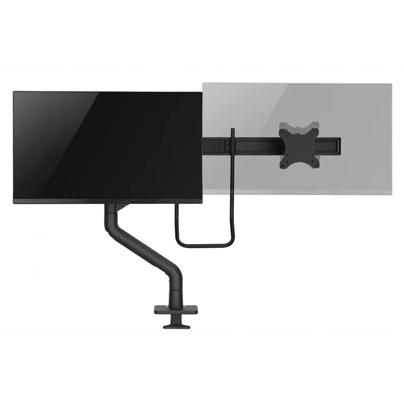 Neomounts DS75S-950BL2 monitora statīvs 17-32 collas - gāzes atspere - Topfix - 180° aptura