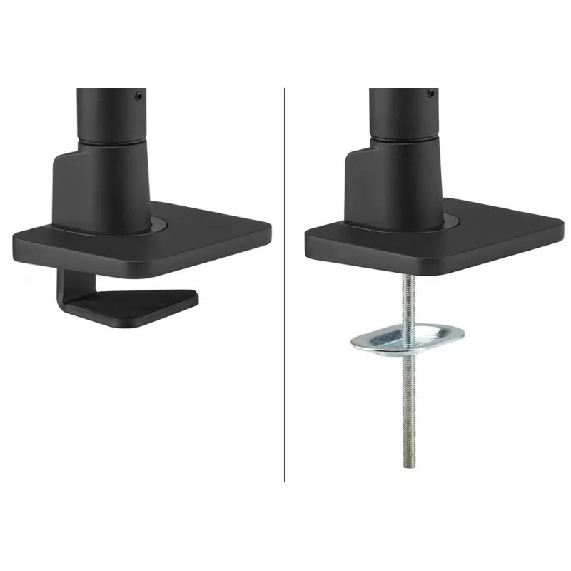 Neomounts DS75S-950BL2 monitora statīvs 17-32 collas - gāzes atspere - Topfix - 180° aptura