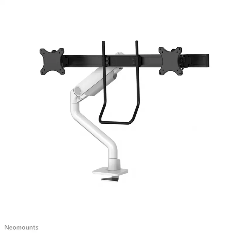 Neomounts DS75S-950WH2 monitora statnis 17-32 collas - gāzes atspere - augšējā stiprinājums - 180° apturēšana