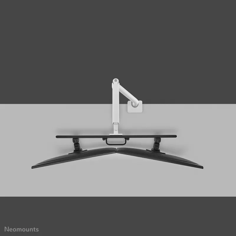 Neomounts DS75S-950WH2 monitora statnis 17-32 collas - gāzes atspere - augšējā stiprinājums - 180° apturēšana