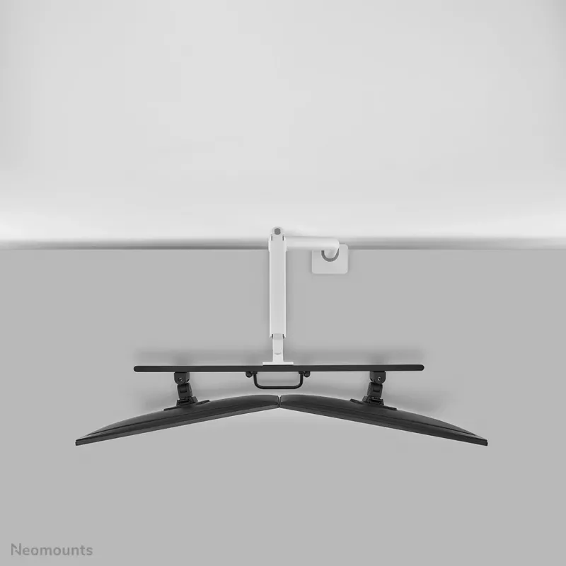 Neomounts DS75S-950WH2 monitora statnis 17-32 collas - gāzes atspere - augšējā stiprinājums - 180° apturēšana