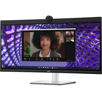 DELL P Series P3424WEB datora monitors 86,7 cm (34,1 colli) 3440 x 1440 pikseļi 4K Ultra HD LCD Melns